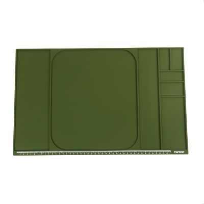 Коврик TSPROF XL для сборки, разборки, заточки ножей (зеленый)